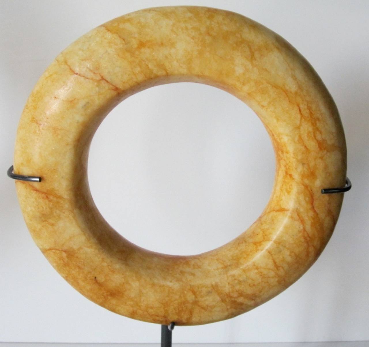 Chinese Gold Ring Sculpture