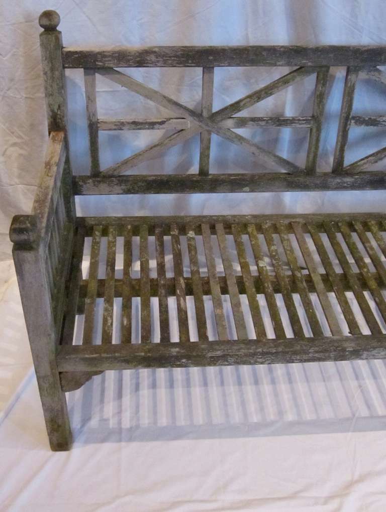 English 1920's Gertrude Jekyll Garden Bench