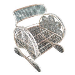 1940's French Deco Garden Chair