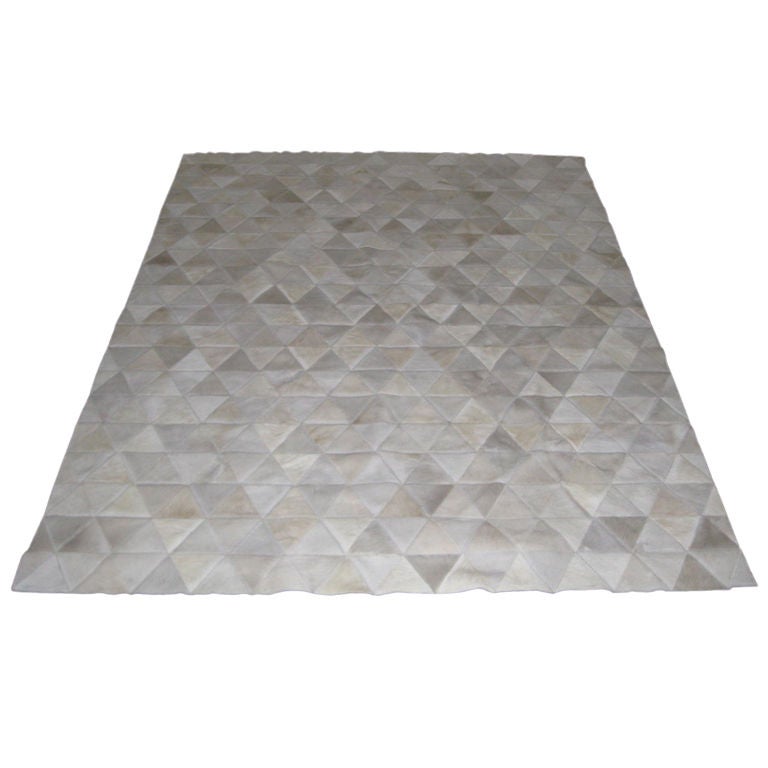 Patchwork Cowhide Rug For Sale