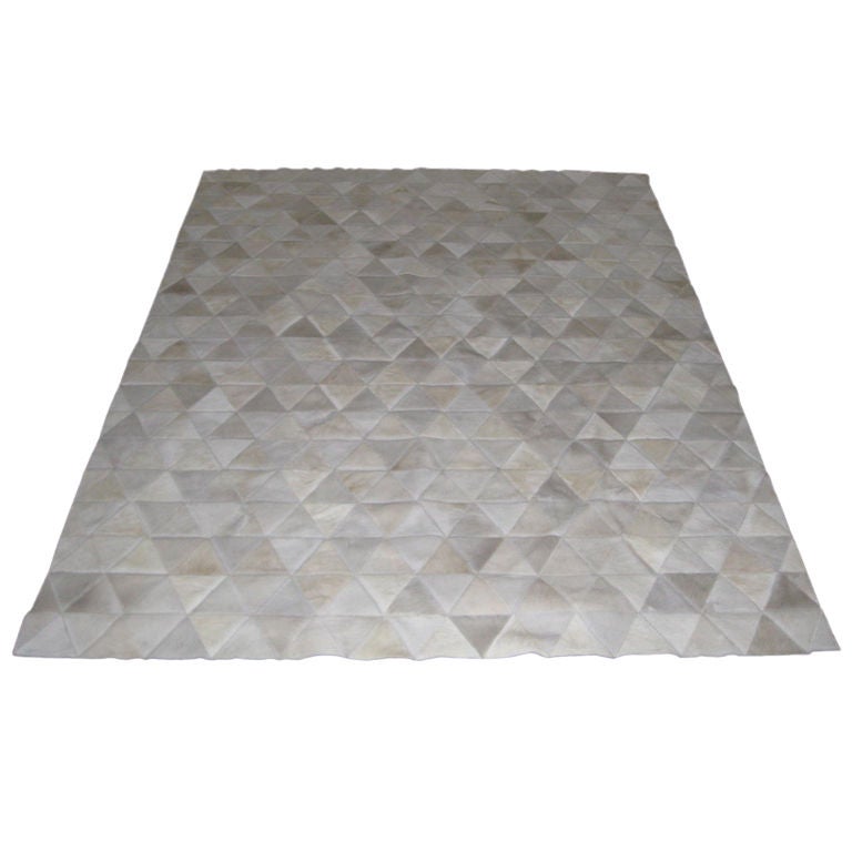 Patchwork Cowhide Rug