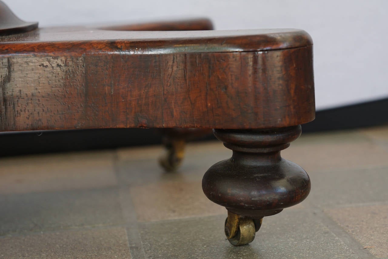 English Early Victorian Rosewood Occasional Table 3