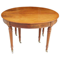 Period Louis Philippe Mahogany Extension Dining Table