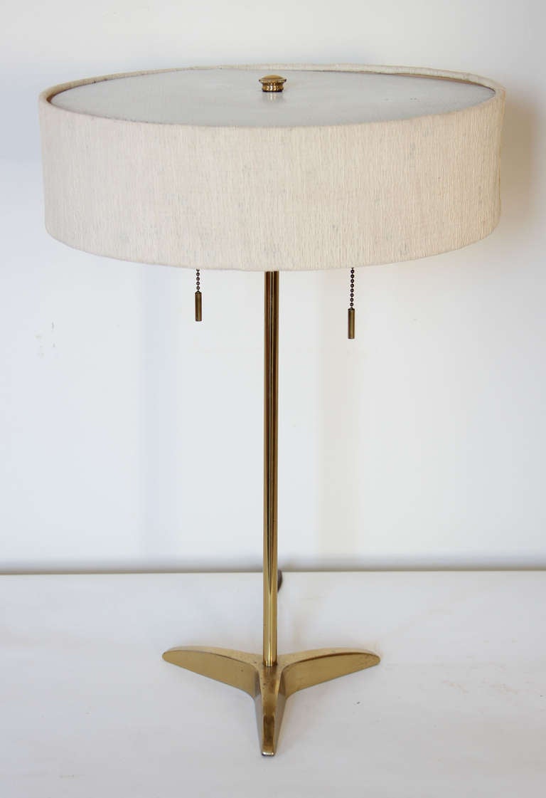Brass Stiffel Lamp: Gerald Thurston Design 3