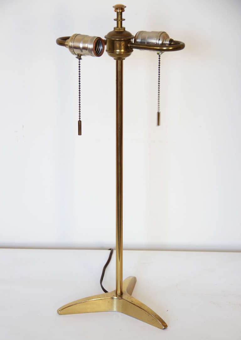 American Brass Stiffel Lamp: Gerald Thurston Design