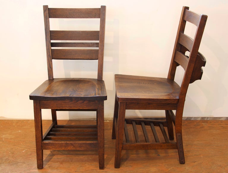 Ten Ladderback Dining Chairs For Sale 1