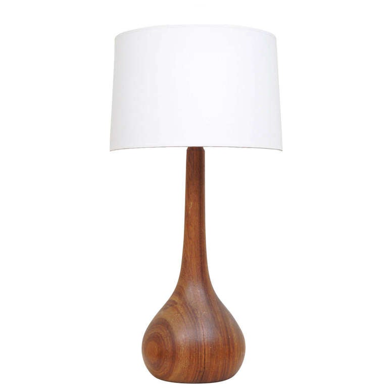 Sublime Danish Wooden Lamp