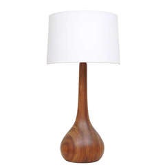 Sublime Danish Wooden Lamp