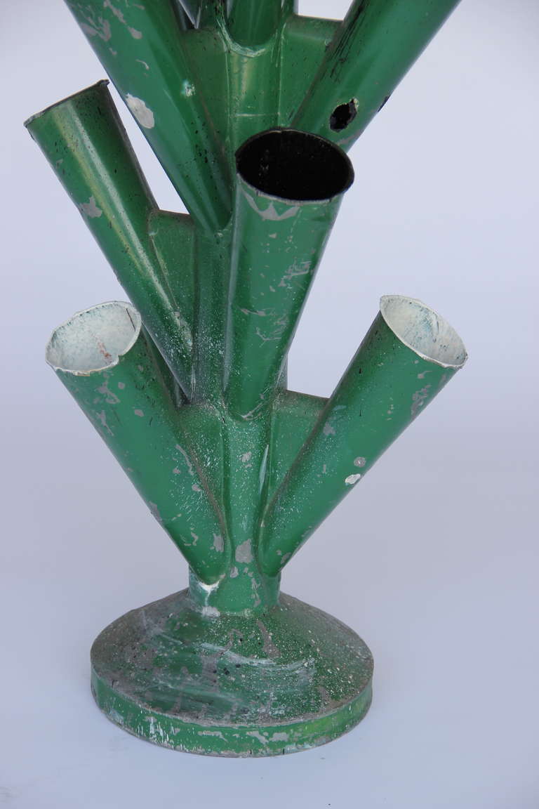 Mid-20th Century French Flower Market Bouquet Holder For Sale