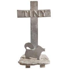 Vintage Memorial for "TINY" the Corgi