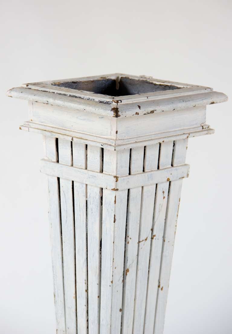 Pair Rustic Flower Containers at 1stdibs