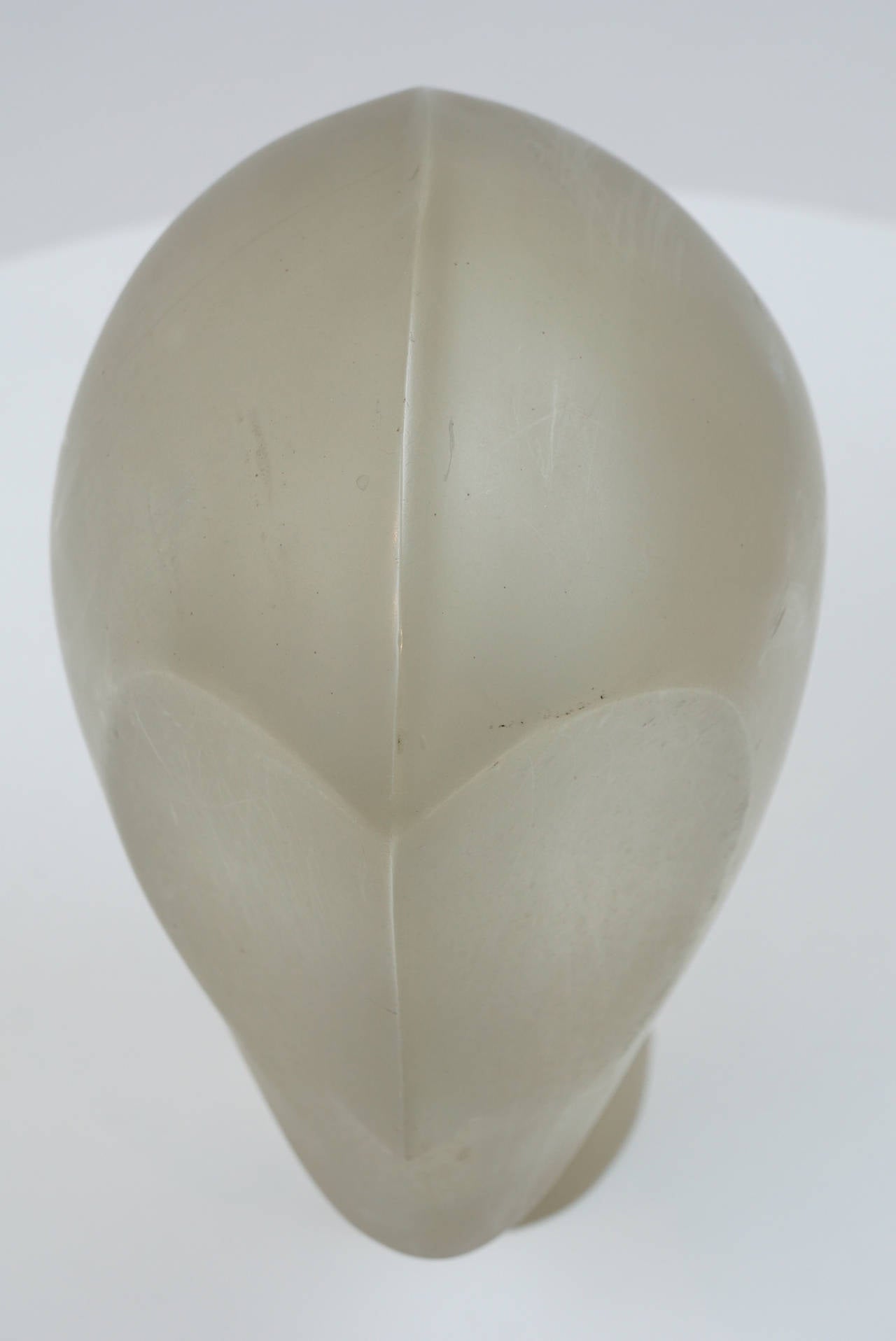 Modernist Lucite Head For Sale 1