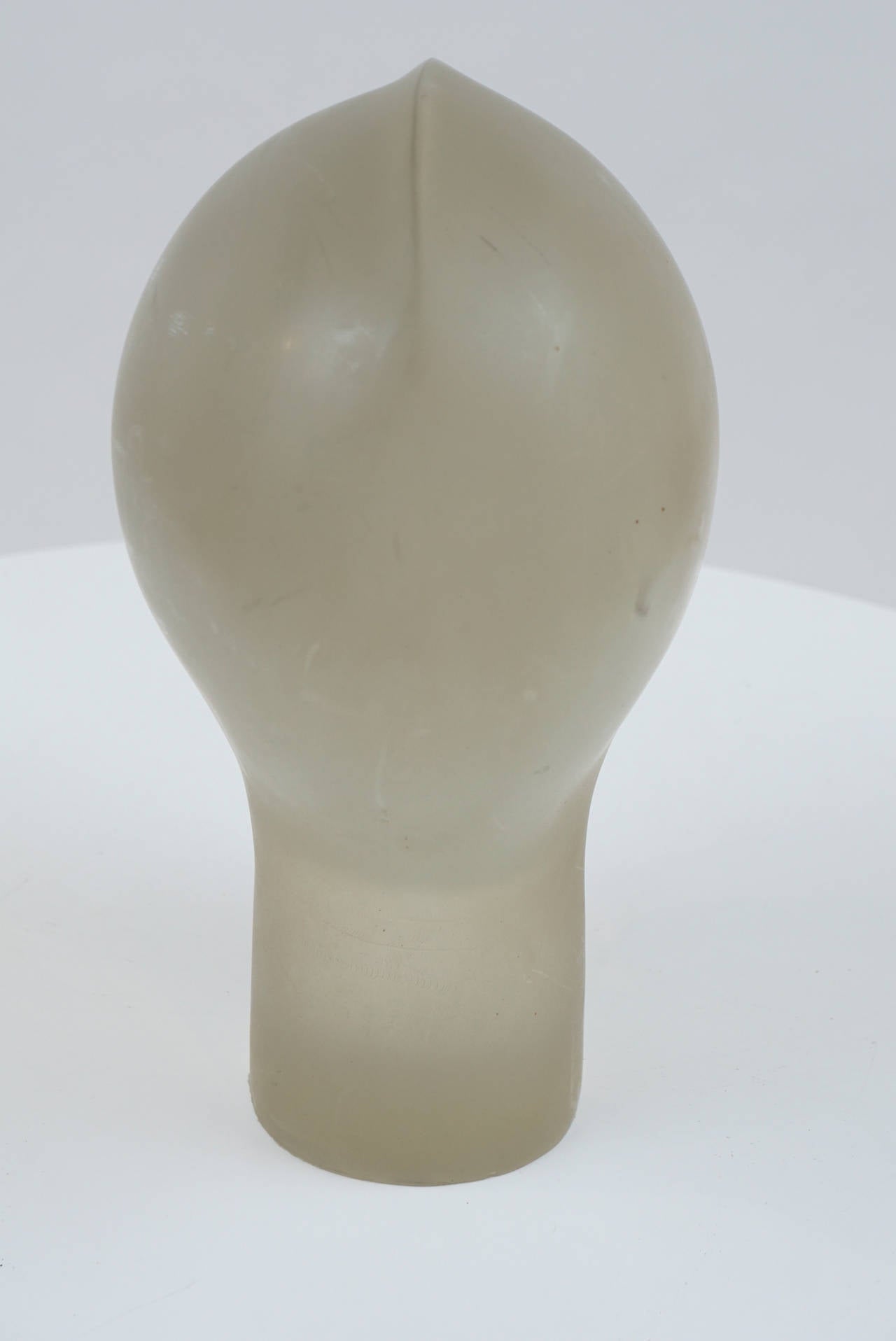 Mid-20th Century Modernist Lucite Head For Sale