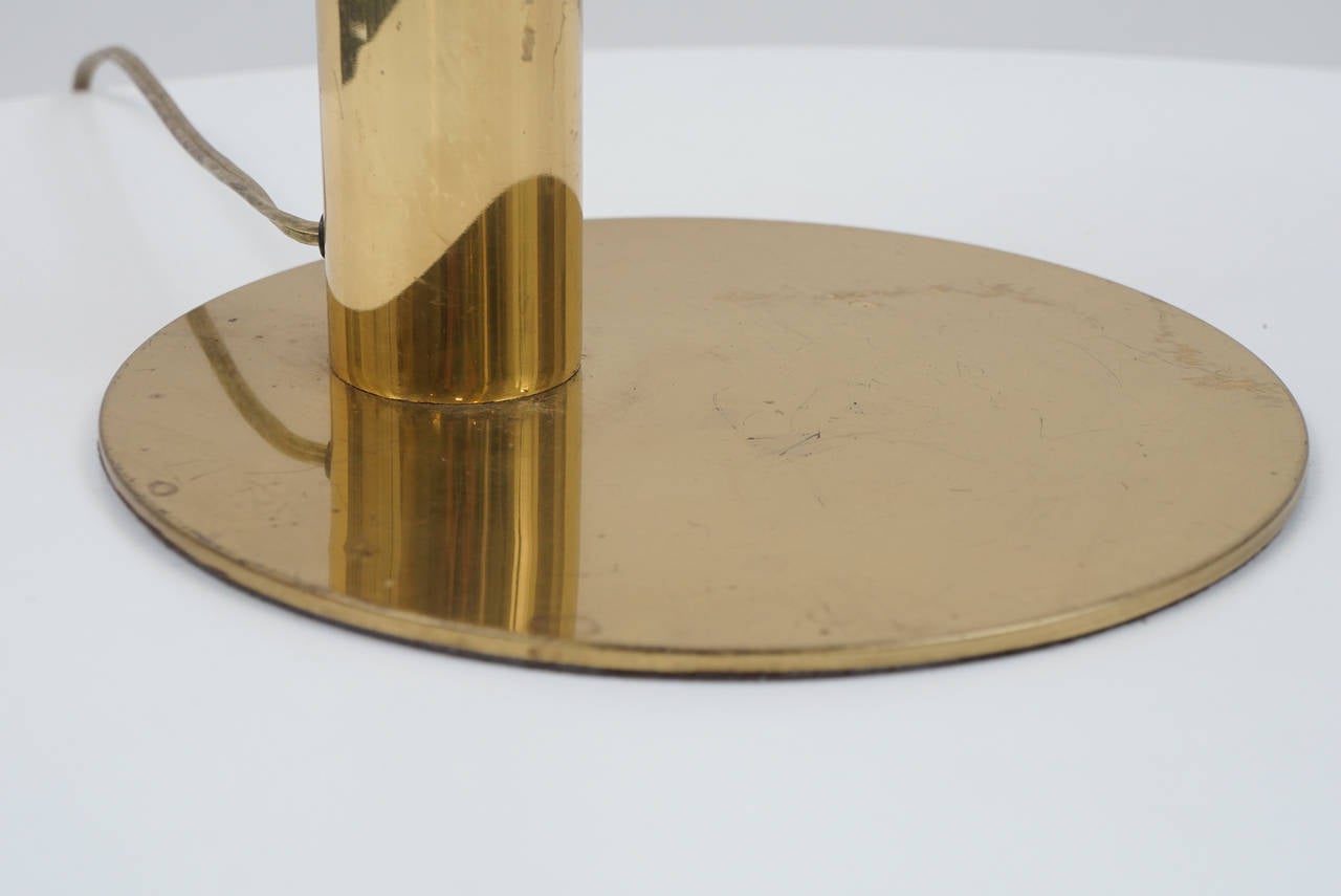 Robert Sonneman Brass Desk Lamp For Sale 1