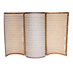Pierced Industrial Standing Screen