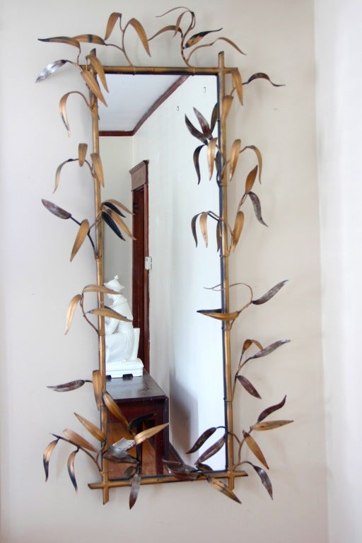 Mid-20th Century Hollywood Regency Style Mirror For Sale