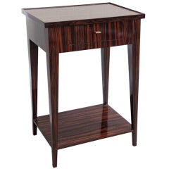 Madagascar Mahogany End Table