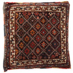 Antique Qashqai Bag Face Pillow