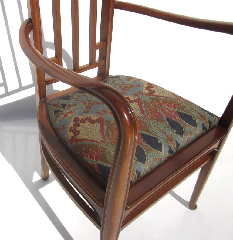 Art Nouveau Style Dining Table and Six Chairs at 1stDibs art nouveau