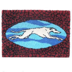 Greyhound Needlepoint Tapestry from CEO Estate