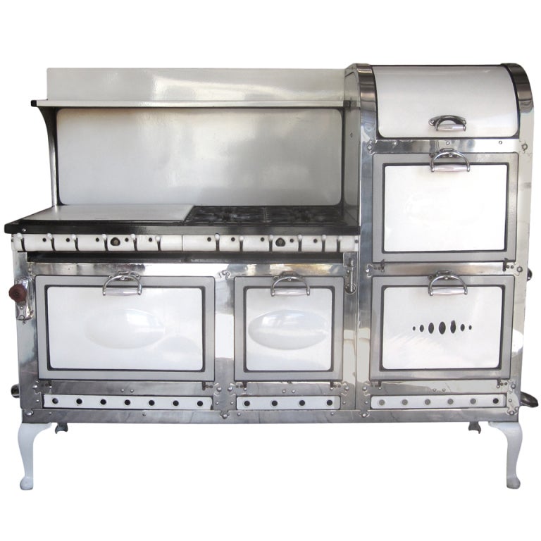 1920's Double Broiler / Eight Burner Stove at 1stDibs