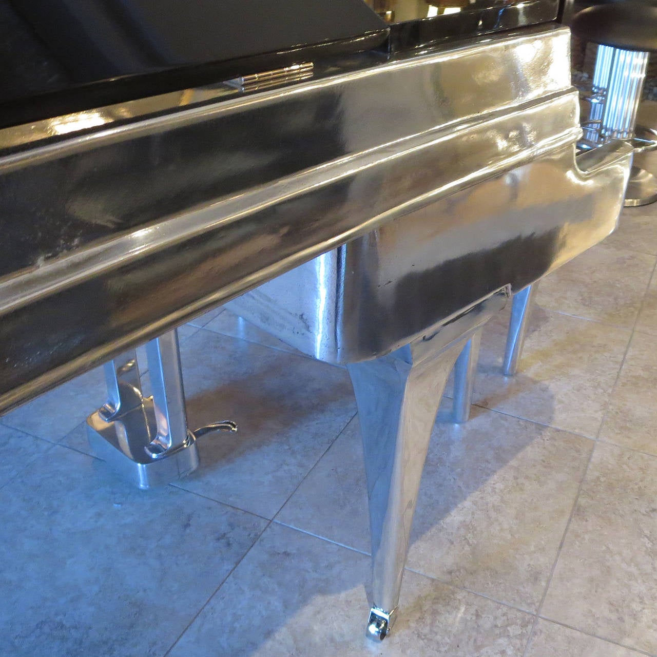 The Ultimate Rippen Piano in Polished Aluminum 5