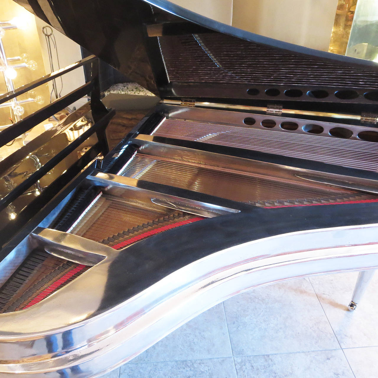 The Ultimate Rippen Piano in Polished Aluminum 4