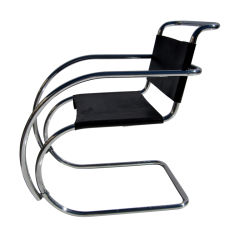 Early MR Armchair by Ludwig Mies van der Rohe