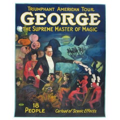 Early Twentieth Century George Four Sheet Poster