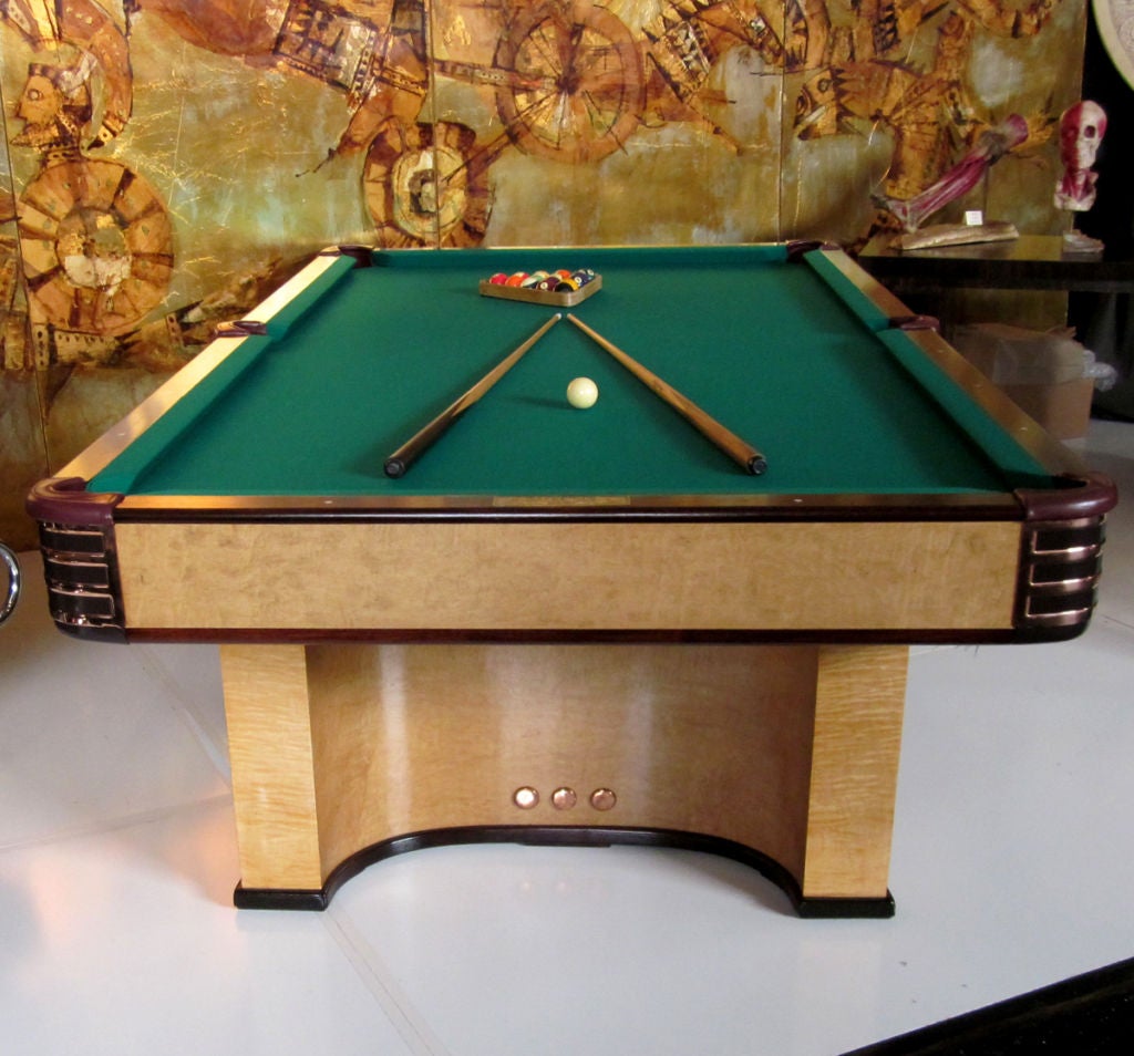 1920s pool table