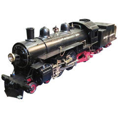 Live Steam Locomotive Train and Coal Car