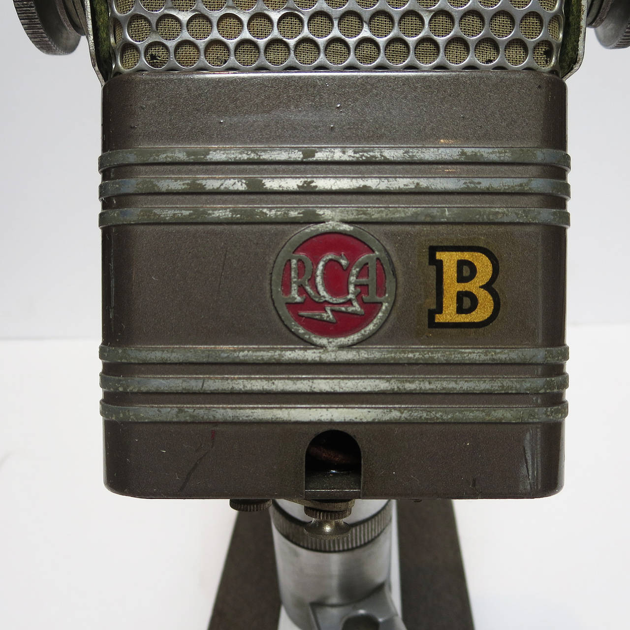 Mid-20th Century Art Deco RCA 44BX Microphone from NBC Studios Hollywood