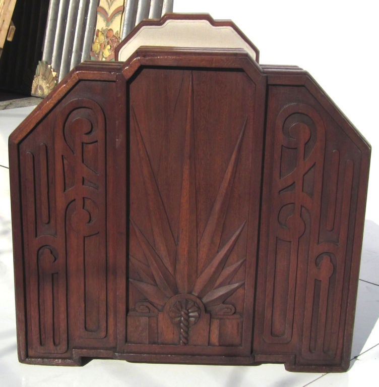 American Pantages Theater Hollywood Art Deco Bench