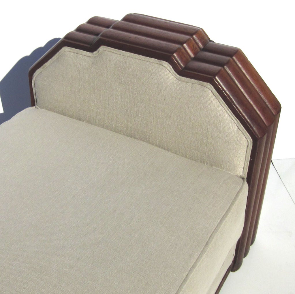 Mid-20th Century Pantages Theater Hollywood Art Deco Bench