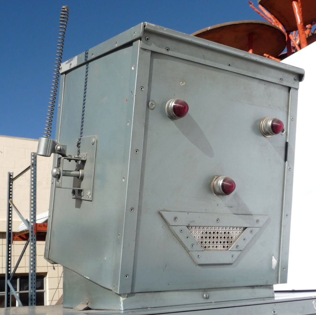 Mid-20th Century Lifesize Metal Prop Robot