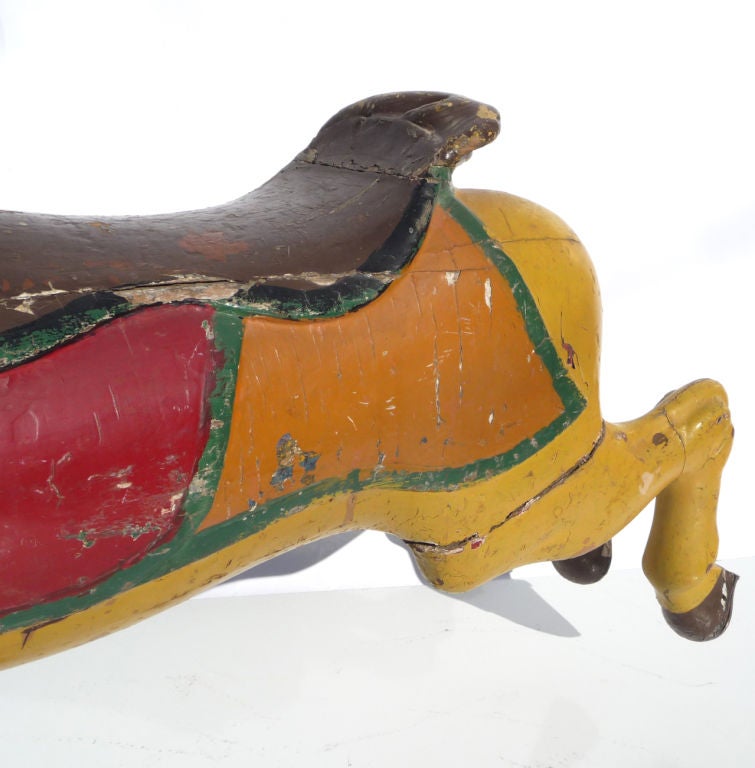 Original Wooden Carousel 