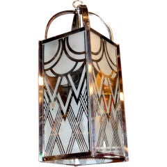 Deco Revival Hanging Lamp by Frederick Ramond