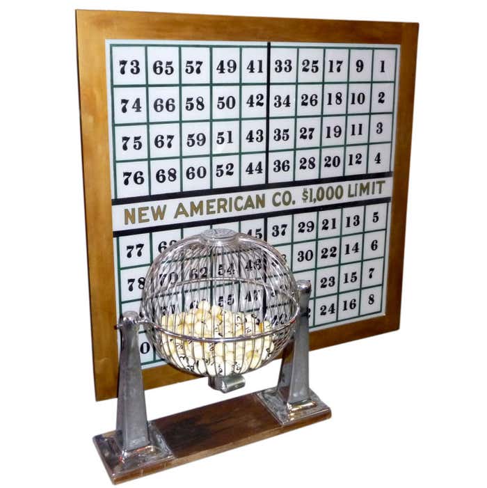 Vintage Lighted Keno Board and Hopper at 1stDibs keno board for pool