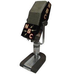 Art Deco RCA 44BX Microphone from NBC Studios Hollywood