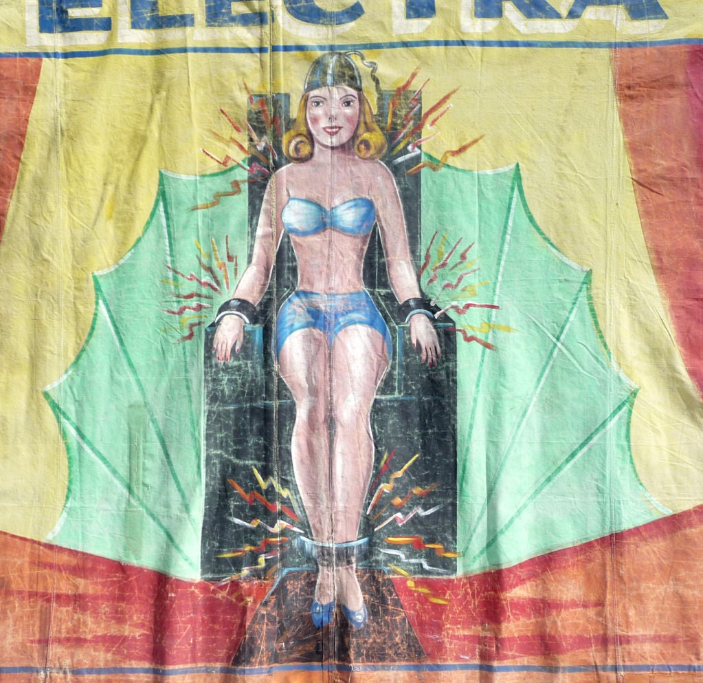 American Electra Circus Sideshow Banner by Snap Wyatt