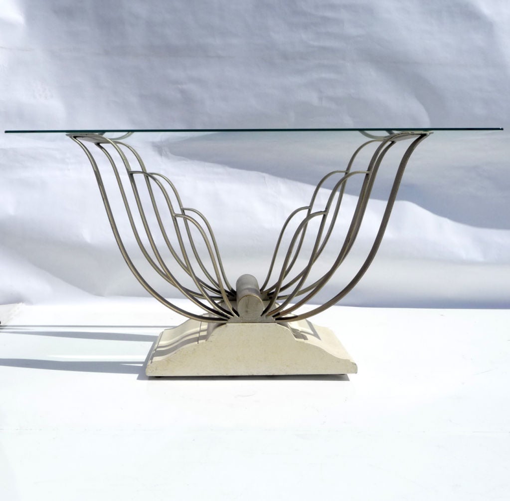 Unknown Art Deco Painted Iron 