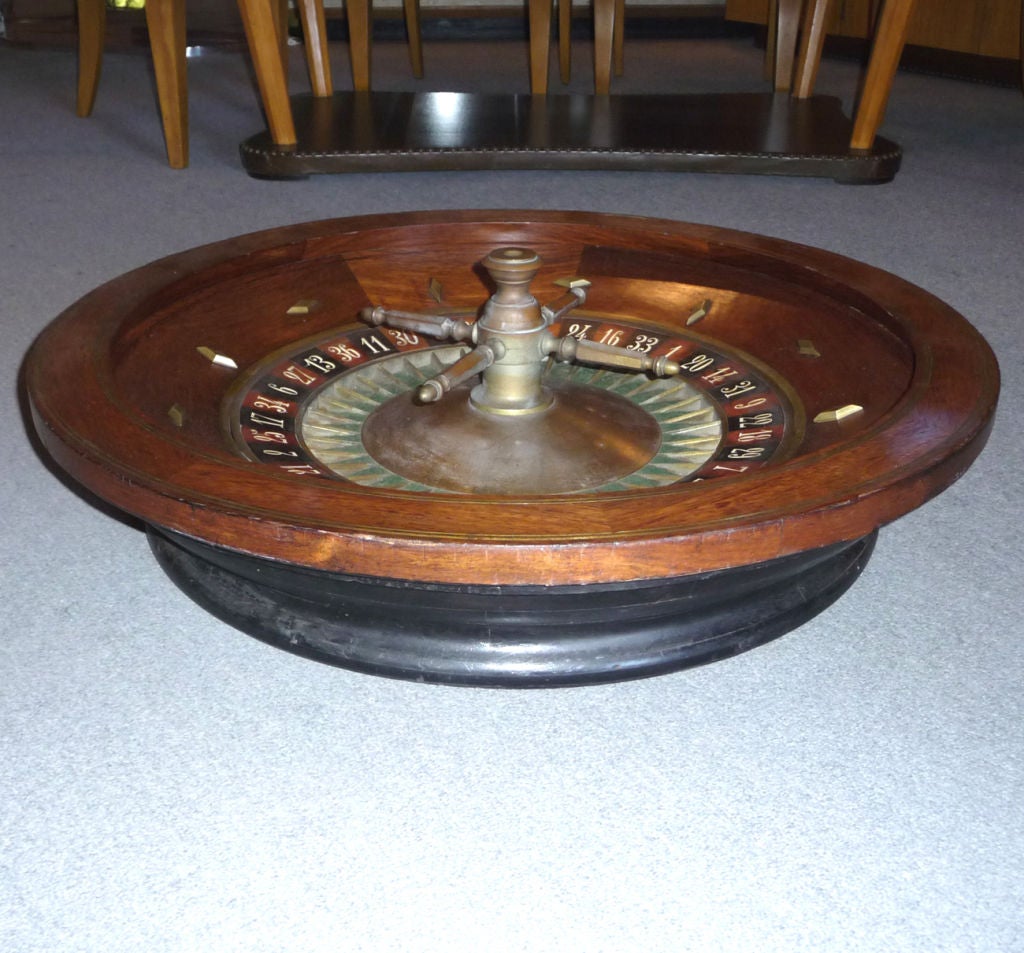 French Monte Carlo Casino Roulette Wheel