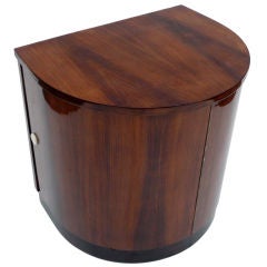 Stylish Art Deco Walnut Cocktail Cabinet