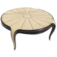 Art Deco Style Shagreen Coffee Table