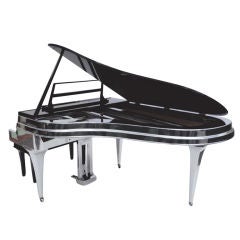 The Ultimate Rippen Piano in Polished Aluminum