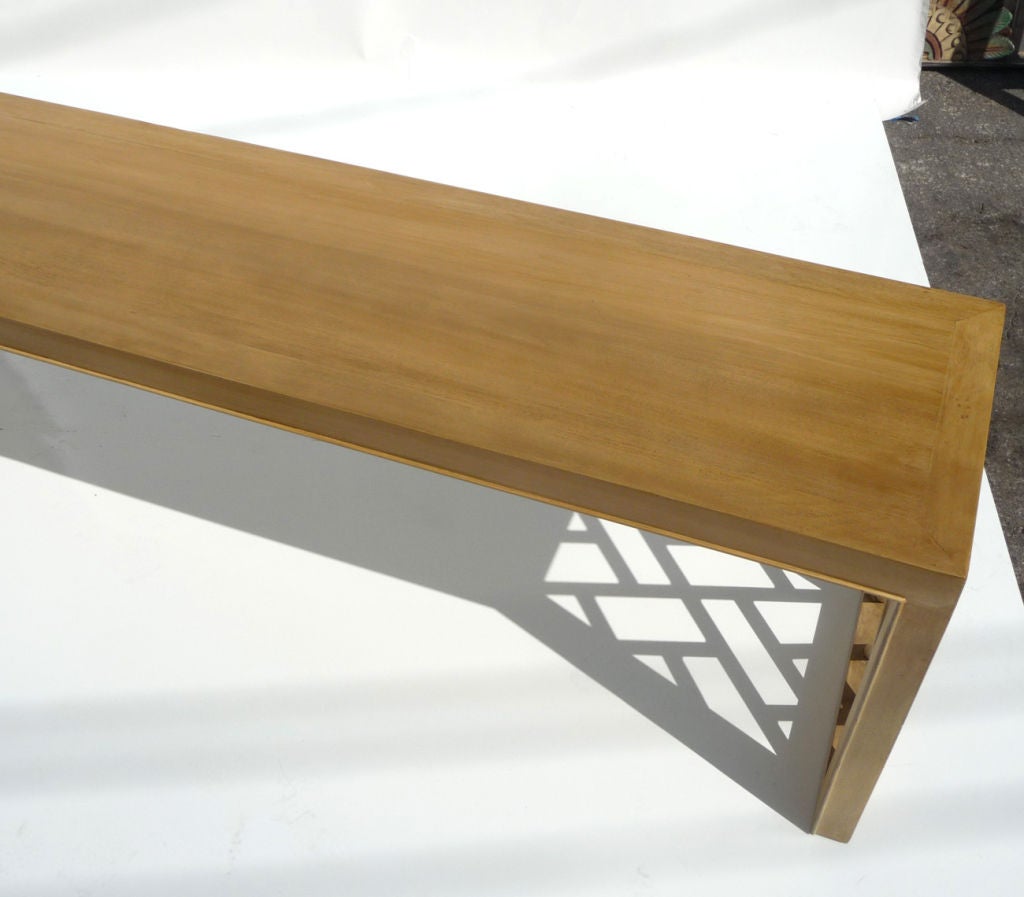 Mid Century Console / Sofa Table in the Manner of Paul Laszlo 2
