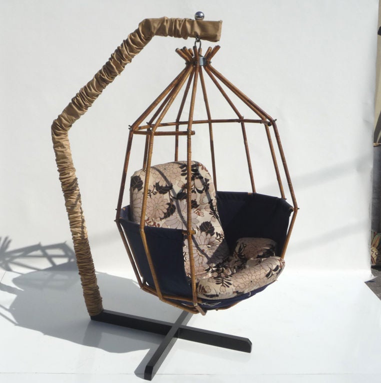 Hanging Cage Chair by Ib Arborg