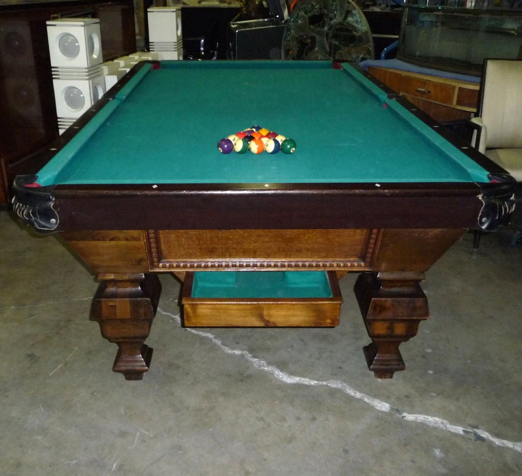 pool table ball return tray