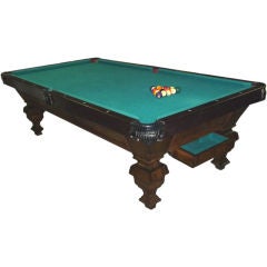 Elegant Traditional Pool Table