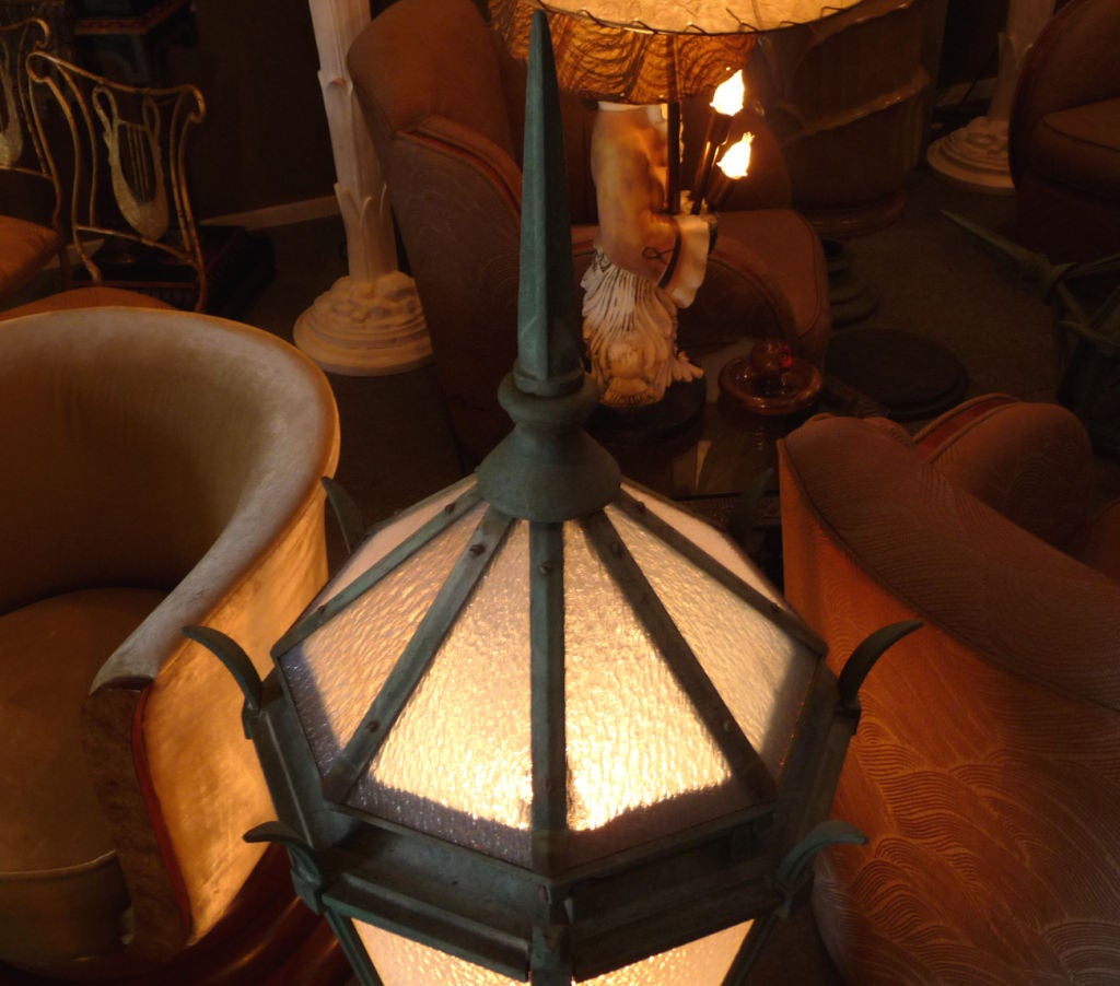 Pair of Pasadena California Street Lamps 4